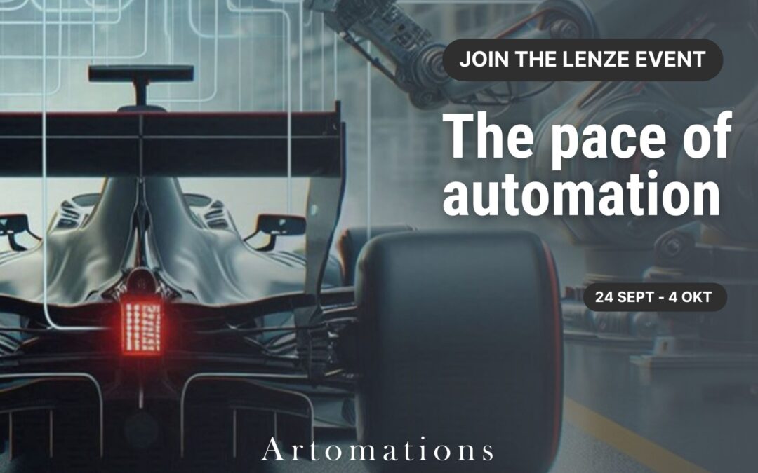 Artomations is eventpartner tijdens het Lenze event – The Pace of Automation